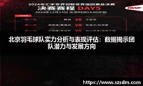 北京羽毛球队实力分析与表现评估：数据揭示团队潜力与发展方向